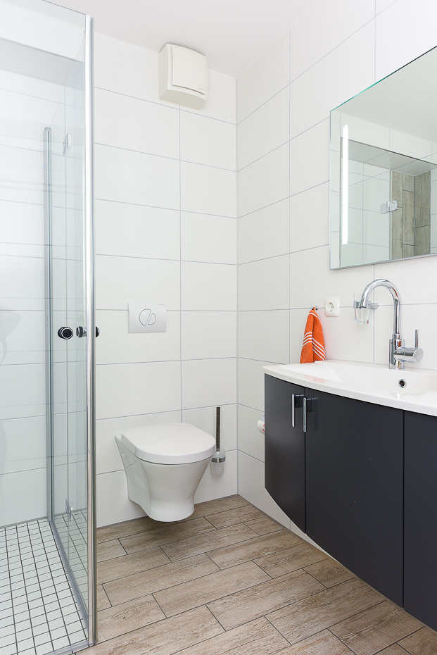 Ferienwohnung „Nordseekieker“ - Badezimmer