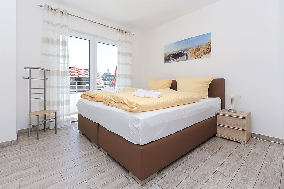 Ferienwohnung „Seebrise“ - Schlafzimmer