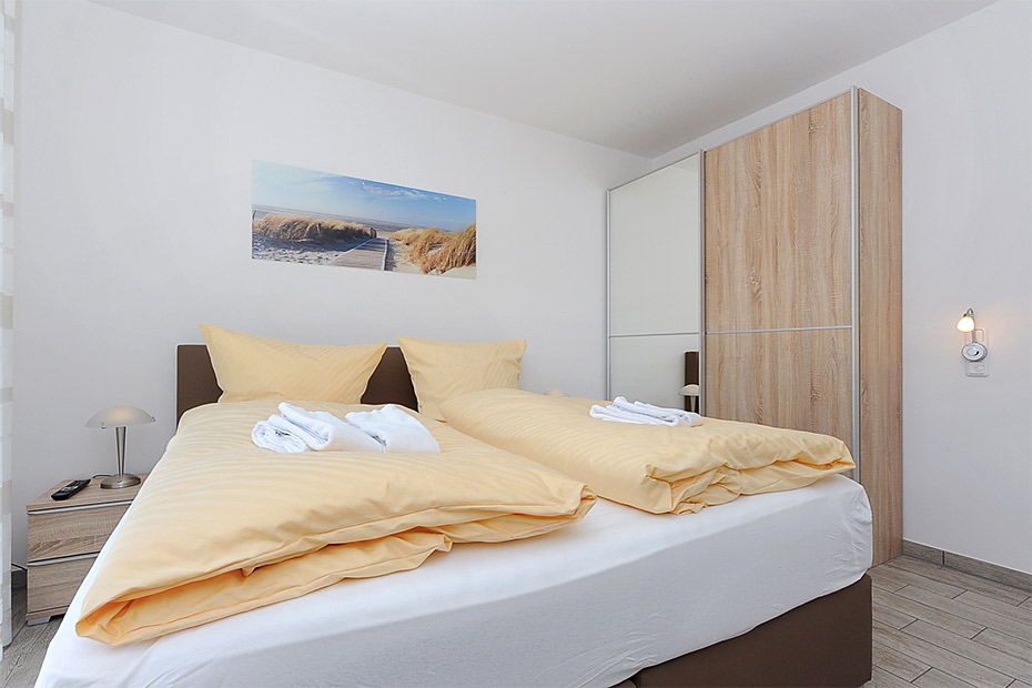 Ferienwohnung „Seebrise“ - Schlafzimmer