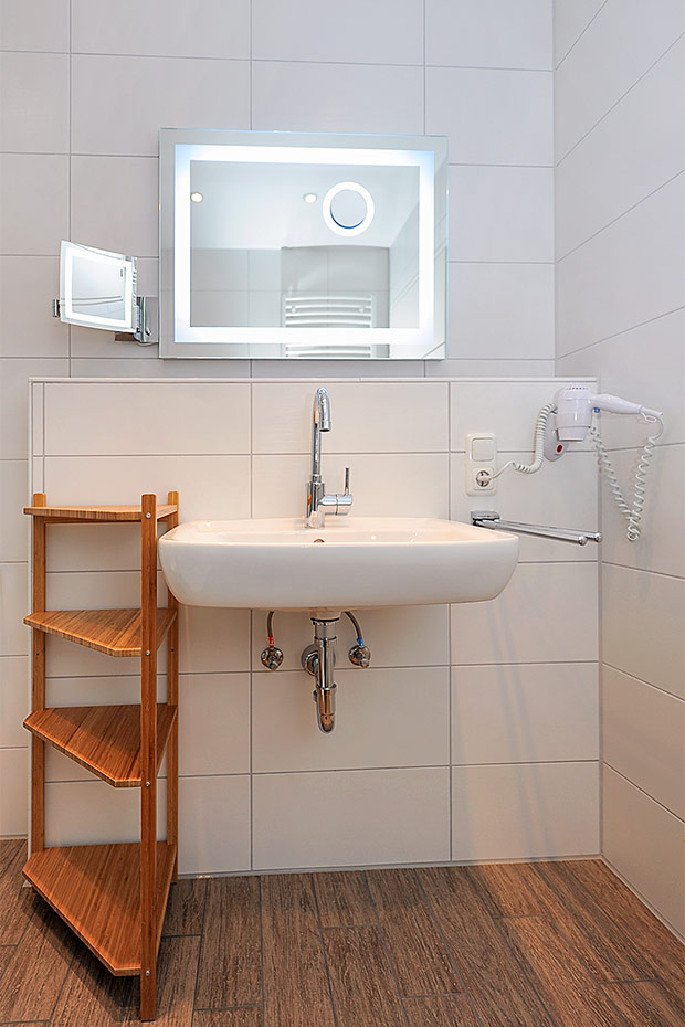 Ferienwohnung „Seewind“ - Badezimmer