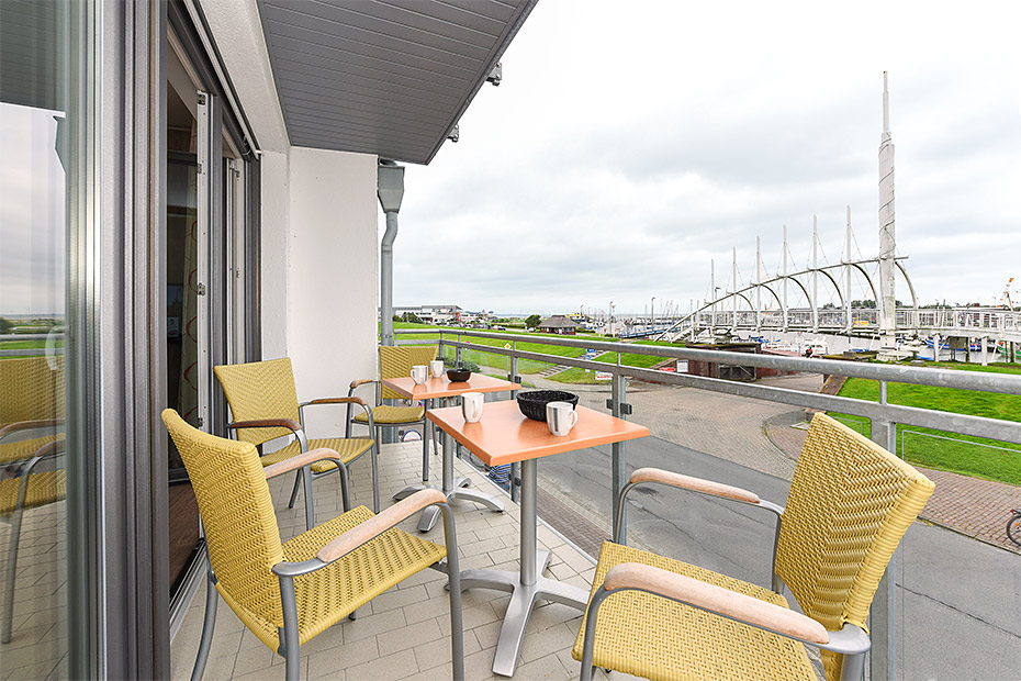 Ferienwohnung „Seewind“ - Balkon