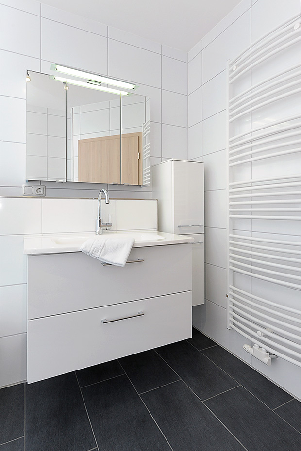 Ferienwohnung „Strandidyll“ - Badezimmer