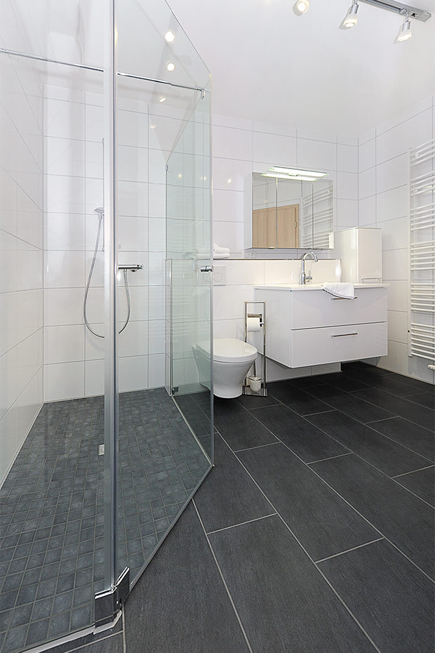 Ferienwohnung „Strandidyll“ - Badezimmer