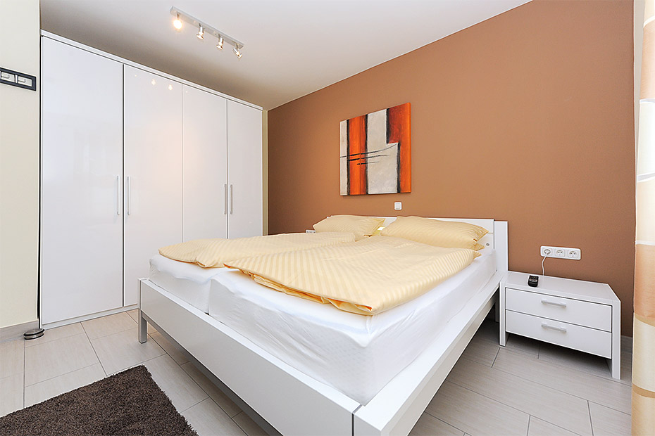 Ferienwohnung „Strandidyll“ - Schlafzimmer