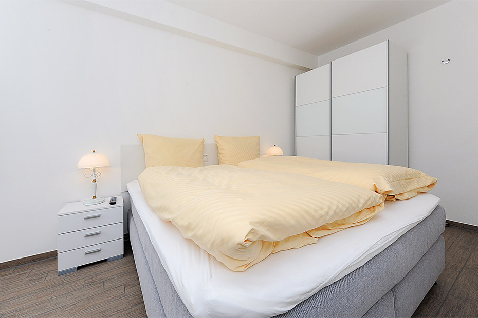 Ferienwohnung „Windrose“ - Schlafzimmer