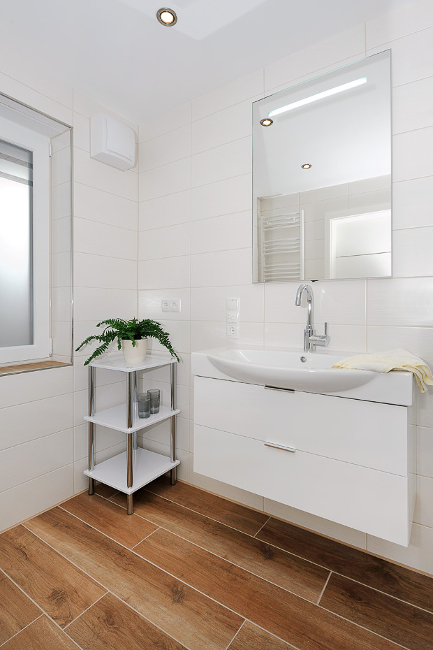 Ferienwohnung „Deichstern“ - Badezimmer