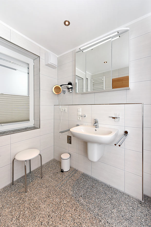 Ferienwohnung „Hessentor“ - Badezimmer