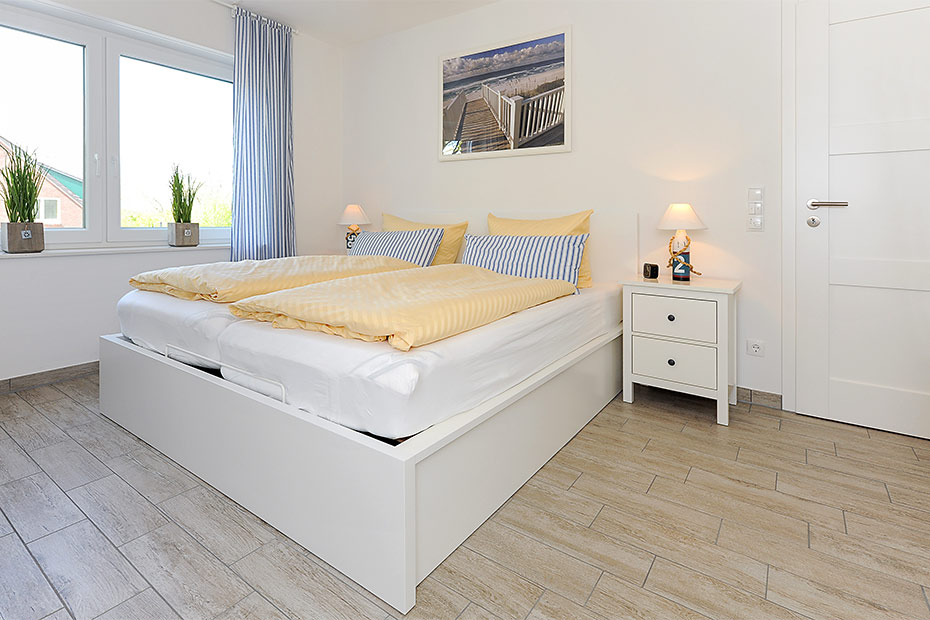 Ferienwohnung „Sansibar“ - Schlafzimmer 1