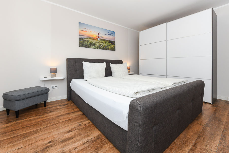 Ferienwohnung „Sommerwind“ - Schlafzimmer