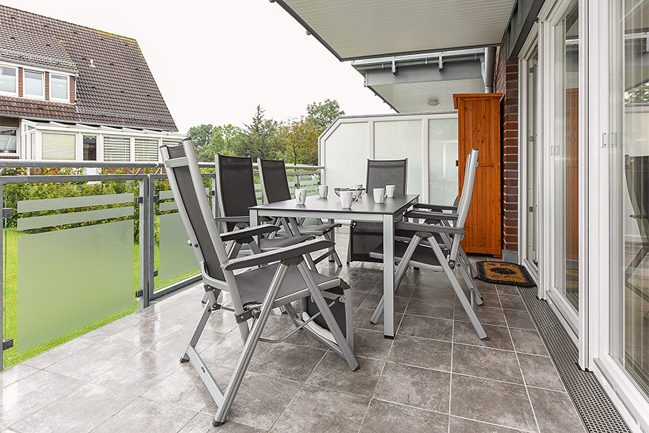 Ferienwohnung „Zolltor“ - Terrasse