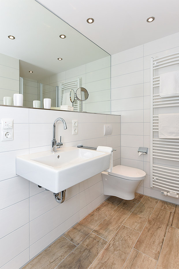 Ferienwohnung „Buhne 2“ - Badezimmer