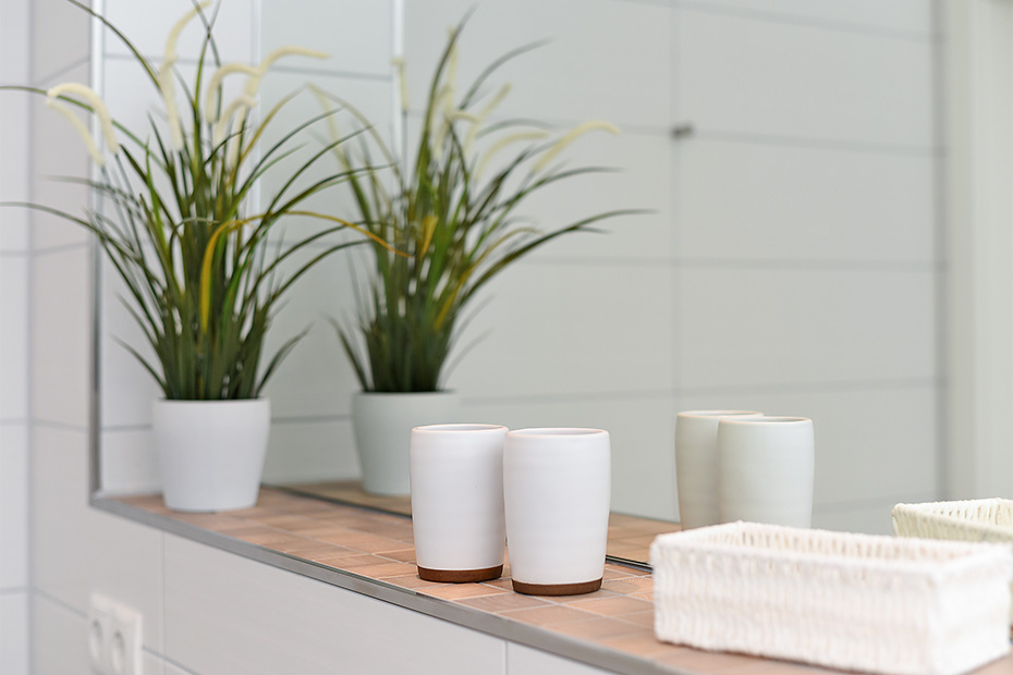 Ferienwohnung „Buhne 2“ - Badezimmer