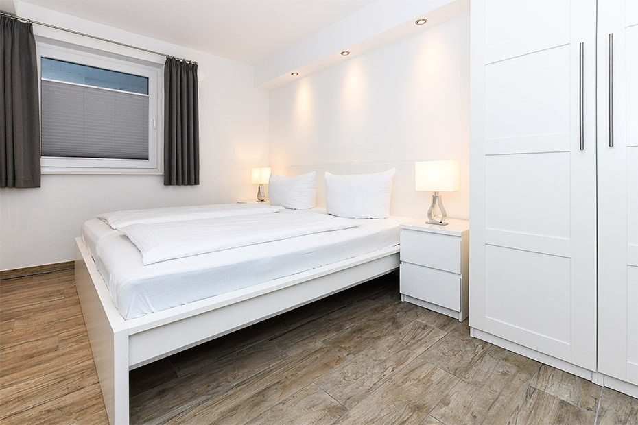 Ferienwohnung „Buhne 2“ - Schlafzimmer