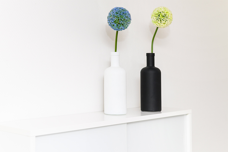 Ferienwohnung „Buhne 2“ - Wohnzimmer mit integriertem Küchenbereich