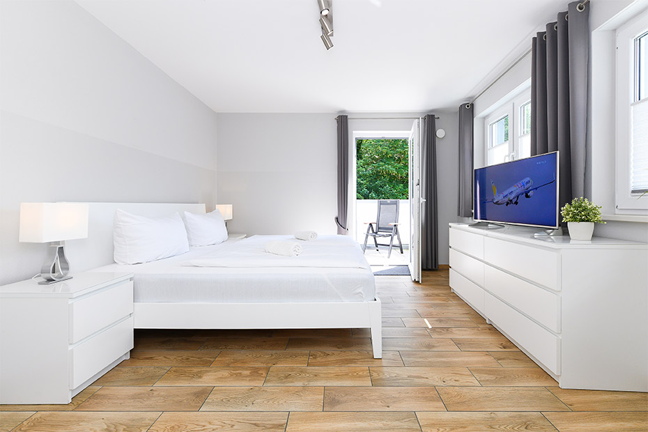 Ferienwohnung „Buhne 5“ - Schlafzimmer