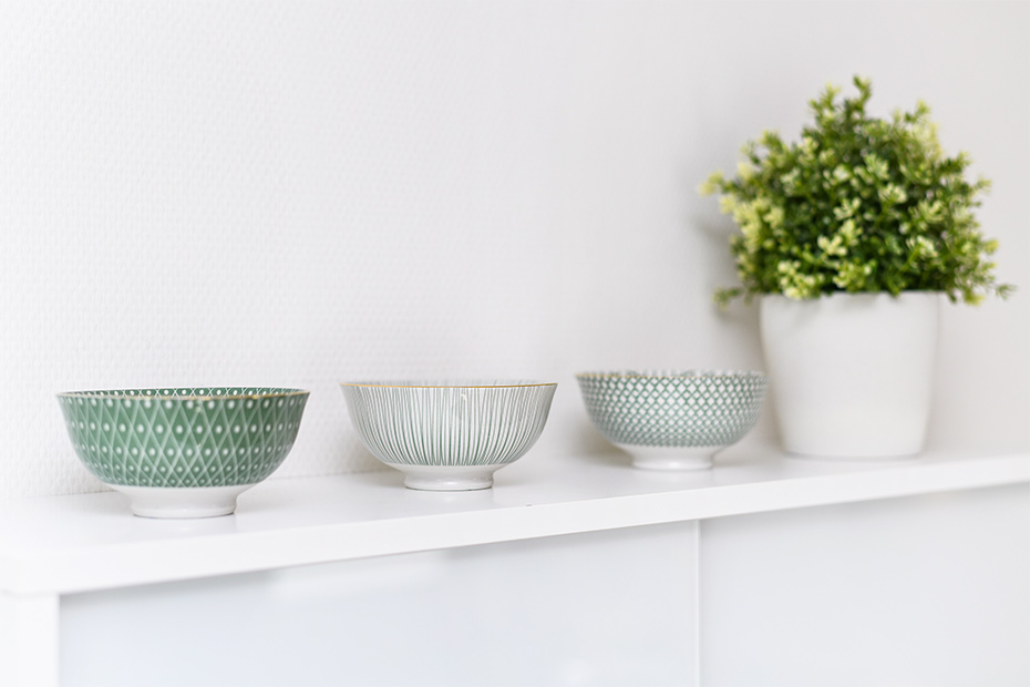 Ferienwohnung „Buhne 5“ - Wohnzimmer mit integriertem Küchenbereich