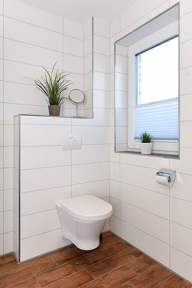 Ferienwohnung „Buhne 6“ - Badezimmer