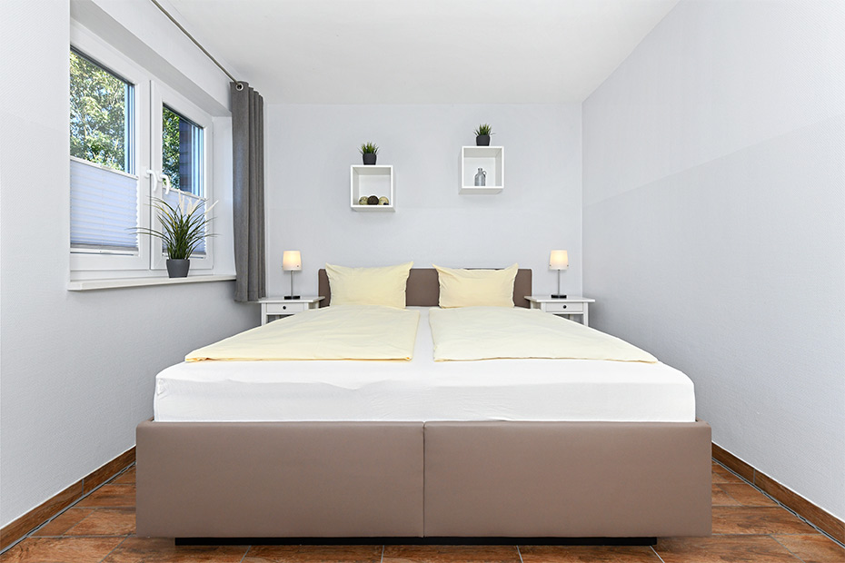 Ferienwohnung „Buhne 6“ - Schlafzimmer 1