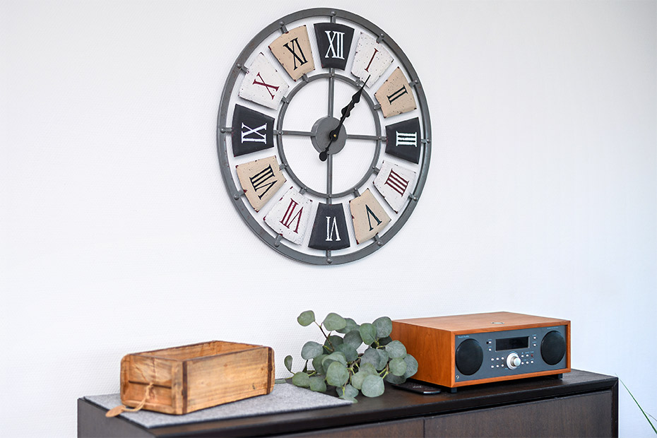 Ferienwohnung „Buhne 6“ - Wohnzimmer mit integriertem Küchenbereich