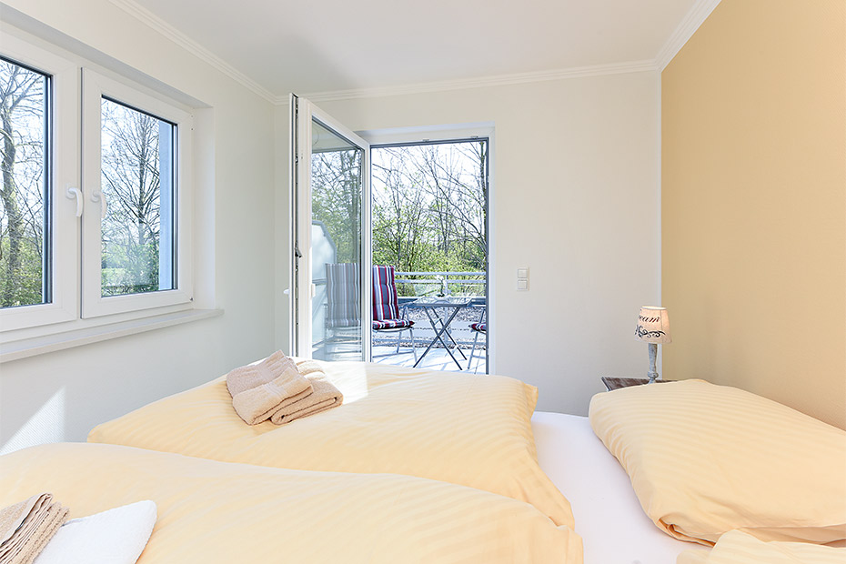 Ferienwohnung 1 - Schlafzimmer