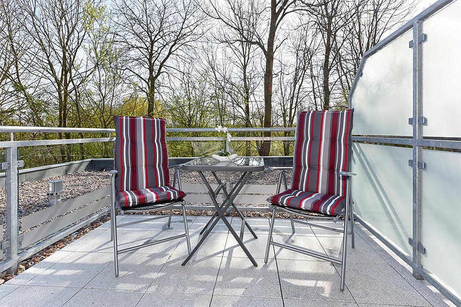 Ferienwohnung 1 - Terrasse