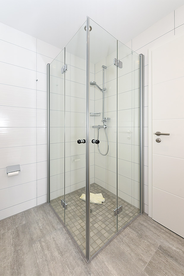 Ferienwohnung „Weiße Düne“ - Badezimmer