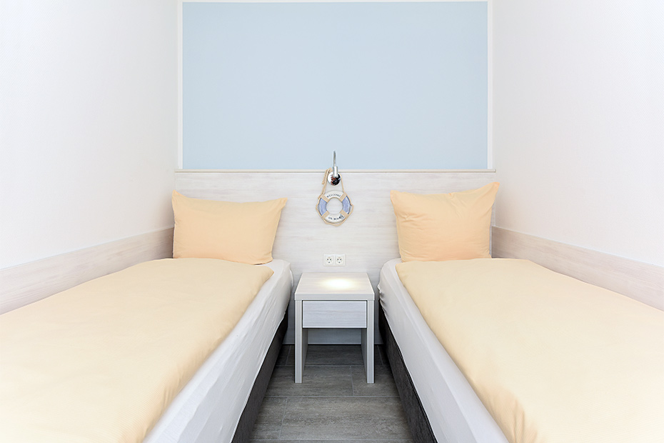 Ferienwohnung „Weiße Düne“ - Schlafzimmer 2/Kinderzimmer
