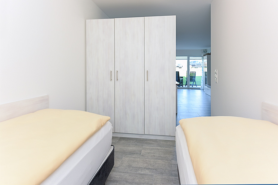 Ferienwohnung „Weiße Düne“ - Schlafzimmer 2/Kinderzimmer