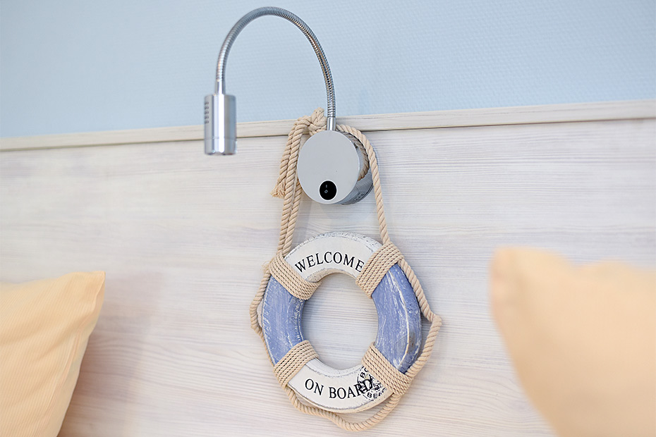 Ferienwohnung „Weiße Düne“ - Schlafzimmer 2/Kinderzimmer