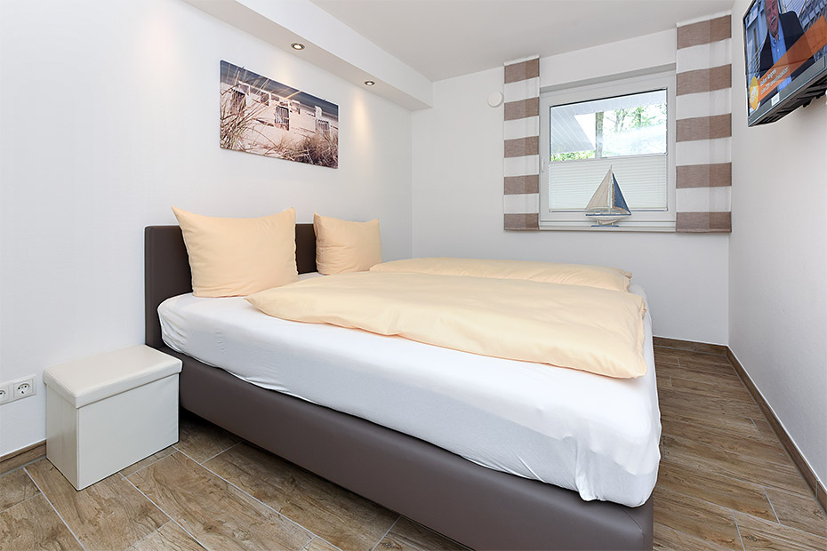 Ferienwohnung „Kutterkieker“ - Schlafzimmer 1