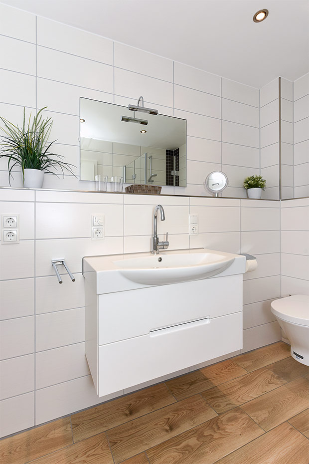 Ferienwohnung „Inselleuchten“ (vorher Wohnung 7) - Badezimmer