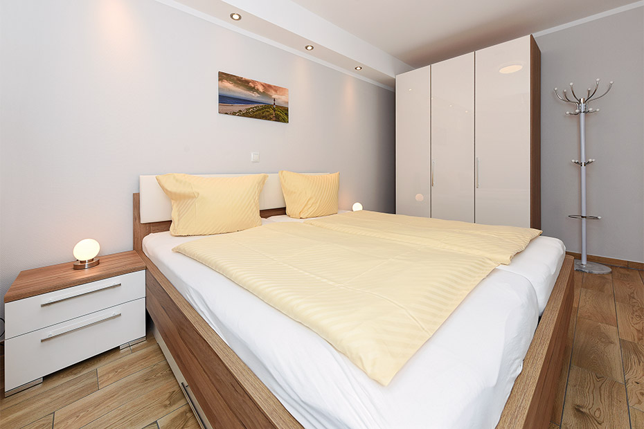 Ferienwohnung „Inselleuchten“ (vorher Wohnung 7) - Schlafzimmer