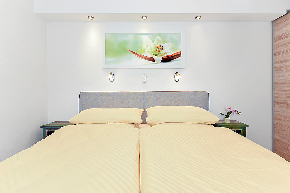 Ferienwohnung „Hafenkieker“ - Schlafzimmer