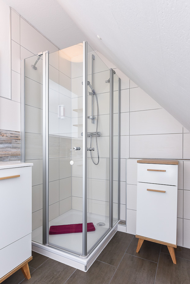 Ferienwohnung „Seehund 1“ - Badezimmer