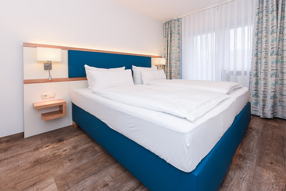 Ferienwohnung „Seehund 1“ - Schlafzimmer