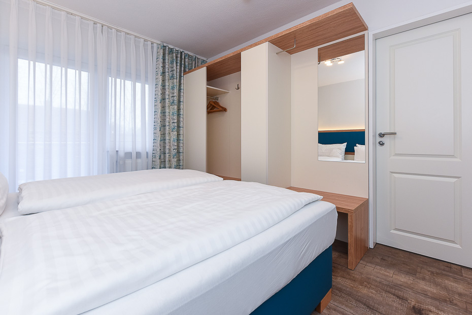 Ferienwohnung „Seehund 1“ - Schlafzimmer