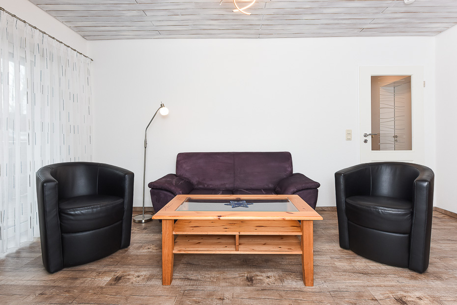 Ferienwohnung „Seehund 1“ - Wohnzimmer