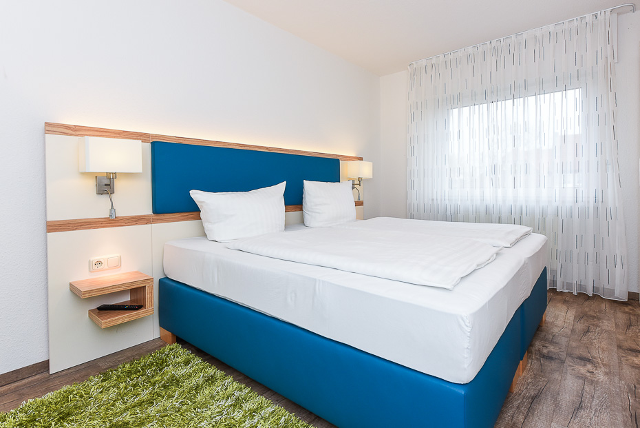 Ferienwohnung „Seehund 2“ - Schlafzimmer 1