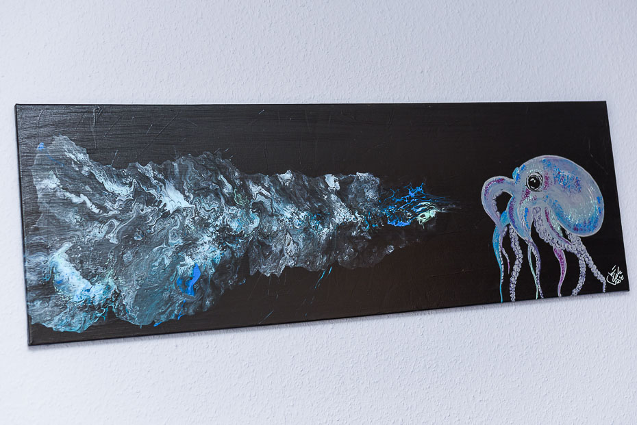 Ferienwohnung „Wattenmeer“ (1) - Wohnraum mit integrierter Küche