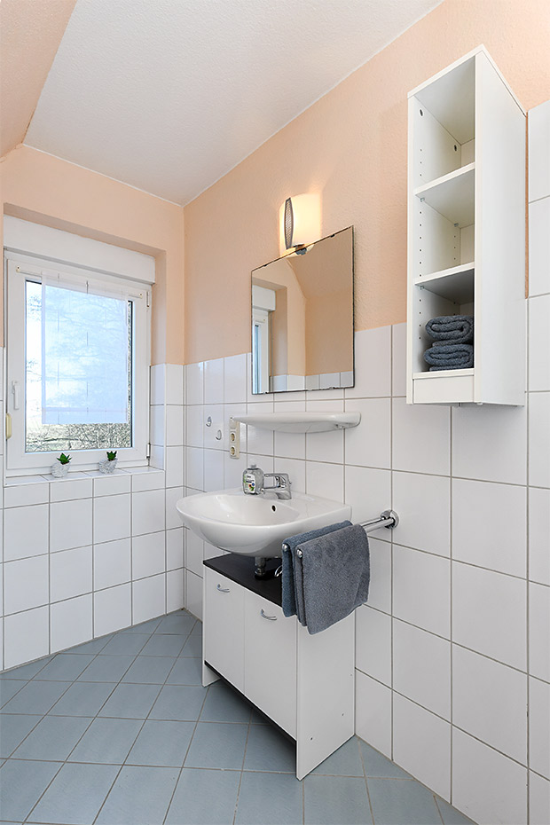 Ferienwohnung „Flut“ - Badezimmer