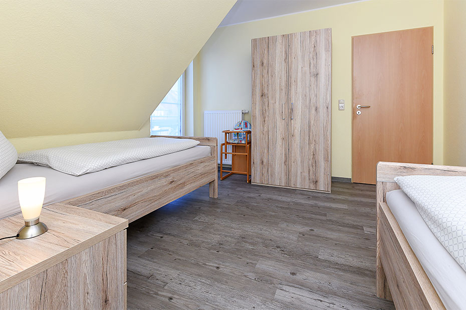 Ferienwohnung „Flut“ - Schlafzimmer 2/Kinderzimmer