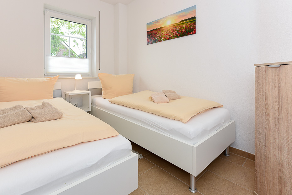 Ferienwohnung „Seeperle“ - Schlafzimmer 2/Kinderzimmer