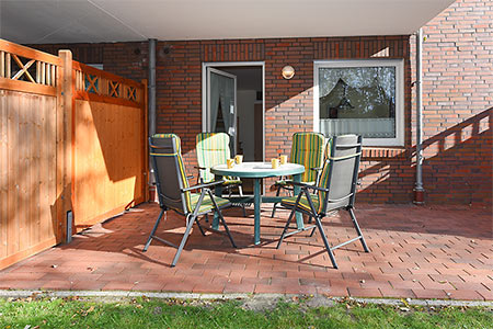 Ferienwohnung 1 - Terrasse