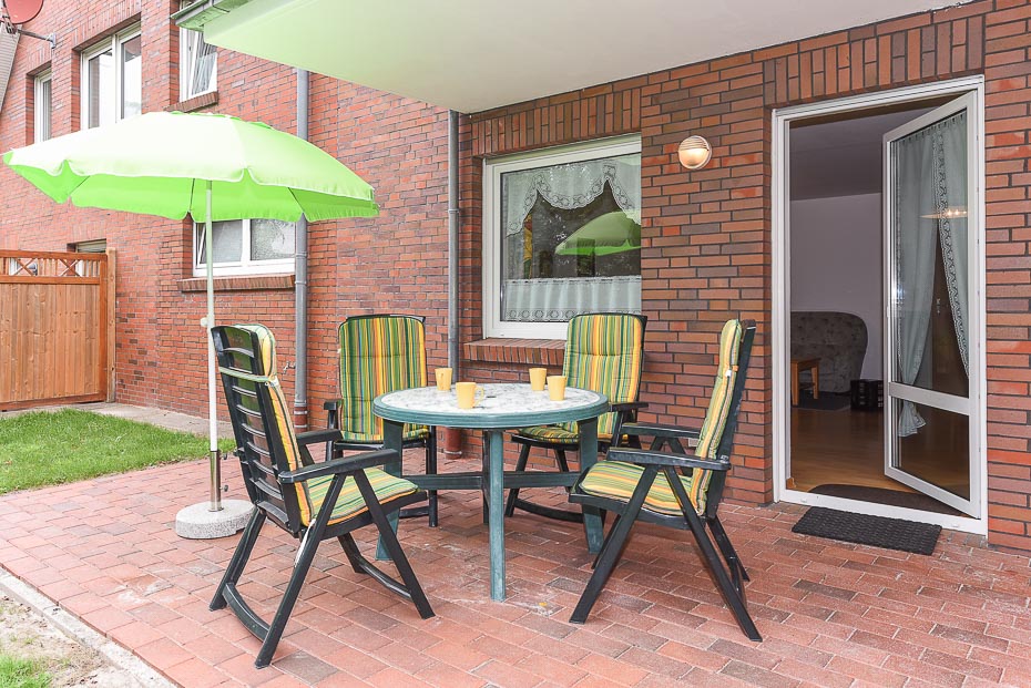 Ferienwohnung 2 - Terrasse
