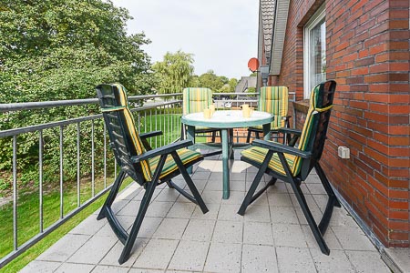 Ferienwohnung 4 - Balkon
