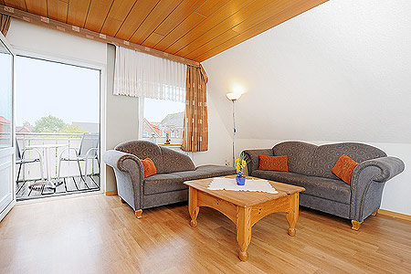 Ferienwohnung „Baltrum“ - Wohnzimmer