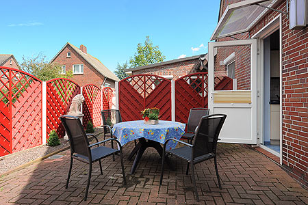 Ferienwohnung „Juist“ - Terrasse