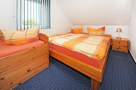 Ferienwohnung „Memmert“ - Schlafzimmer