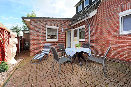 Ferienwohnung „Norderney“ - Terrasse