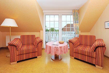 Doppelzimmer Nichtraucher II - Wohn- und Schlafraum